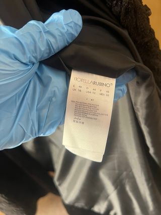 Cappotto eco pelliccia Fiorella Rubino