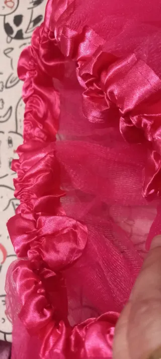 Falda tutú fucsia talla única