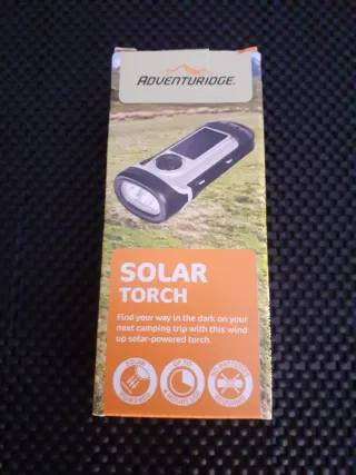 NUEVO Linterna Solar ADVENTURIDGE