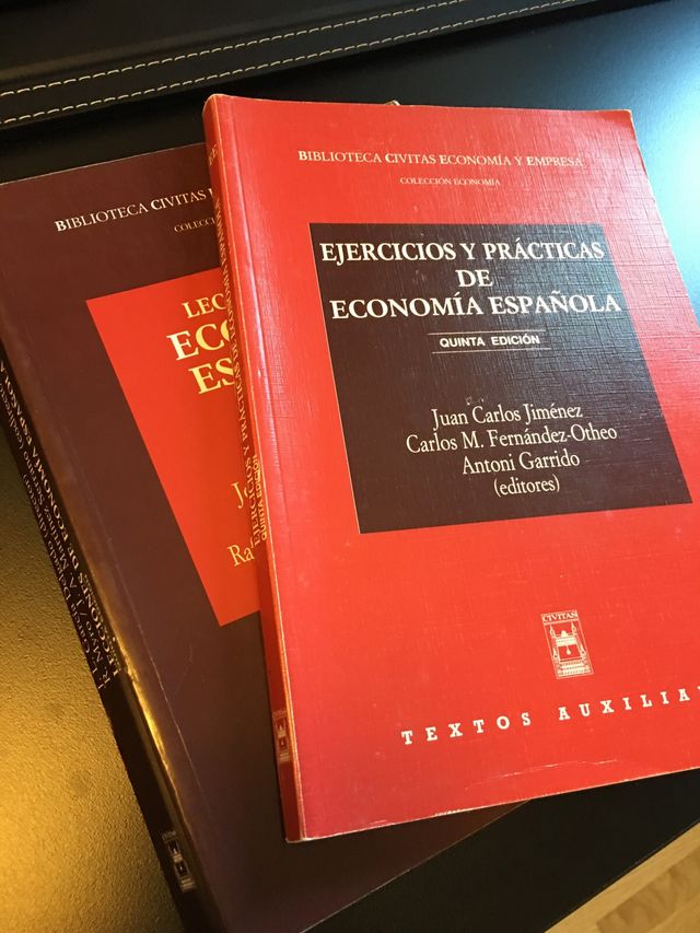 LECCIONES DE ECONOMÍA ESPAÑOLA + TEXTOS AUXILIARES