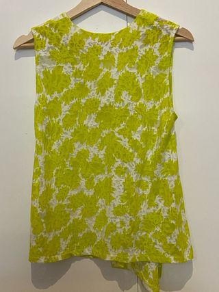 Camiseta Bimba y Lola verde y blanca