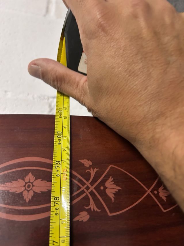 Mueble de entrada con espejo