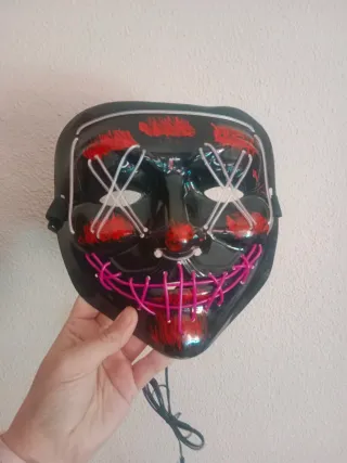 Mascara LED Halloween