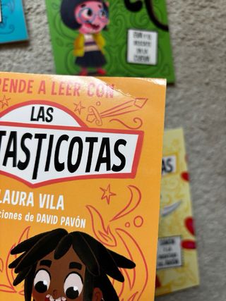 Pack de libros de Las Fantasticotas