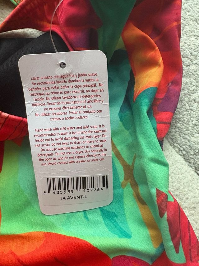 Bañador Odeclas hojas otoño talla L