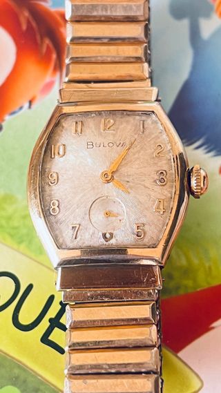 Reloj Bulova Dorado Vintage