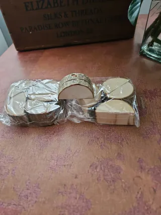 10 puestos de mesa  Madera Natural