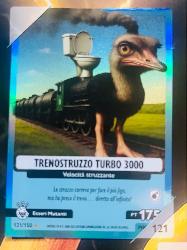 Carta Trenostruzzo Turbo 3000