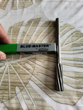 Escariador a máquina 12,50 mm HSS-Co BLUE-MASTER.