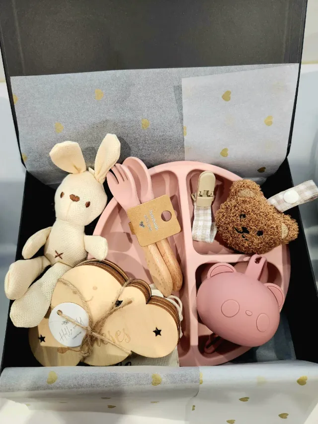 Pack Bienvenida Bebé Vajilla