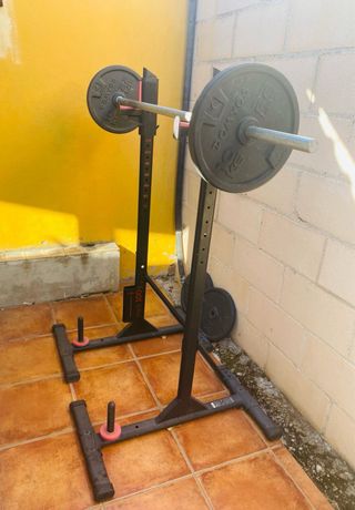 Rack soporte y Barra