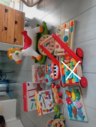 Bellissimo Lotto  giochi indispensabili bimbi