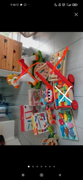 Bellissimo Lotto  giochi indispensabili bimbi