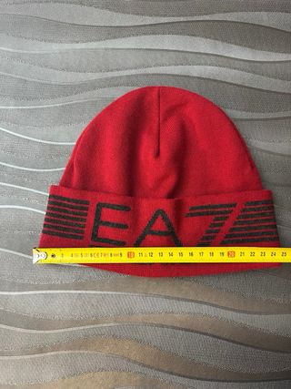 Gorro Emporio Armani EA7 Lana Rojo