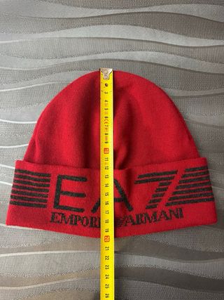 Gorro Emporio Armani EA7 Lana Rojo