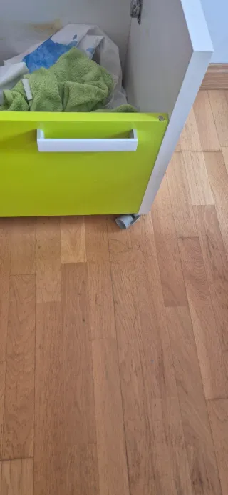 Cama Nido Juvenil Azul con Arcón