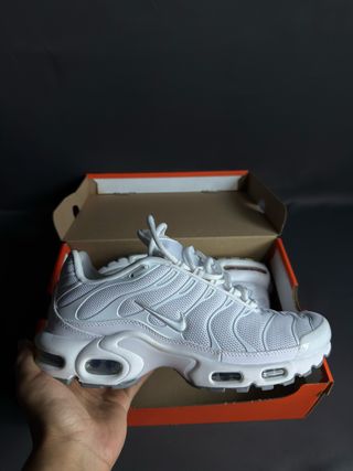Nike Air Max Plus TN Blancas White Blanc Talla 43