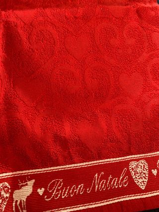 Set Asciugamani Buon Natale