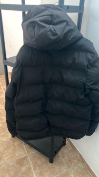 Pull&Bear Chaqueta Negra Talla S