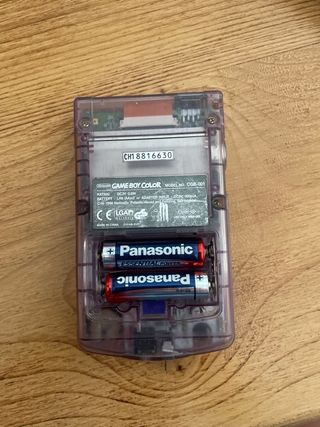 Game Boy Color Morada Transparente