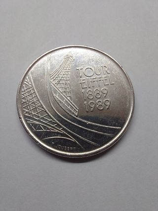 Moneta 5 Franchi Francesi 1989