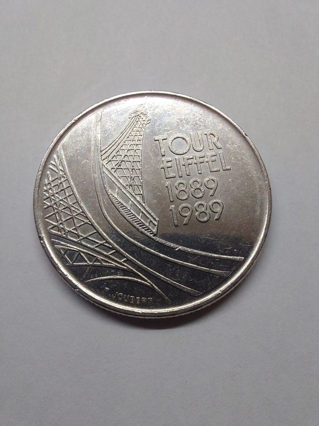 Moneta 5 Franchi Francesi 1989