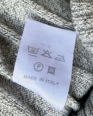 Jersey Lana Robert Red Geométrico Retro Gris