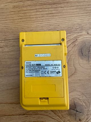Nintendo Game Boy Pocket Amarilla
