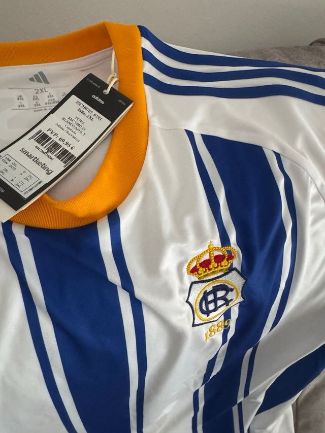 Primera equipación Recreativo de Huelva 2025/2026