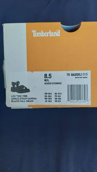 Sandalias Timberland Mujer Negras