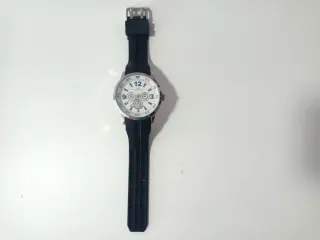 Reloj Philippe Biguet Hombre Negro/Plata