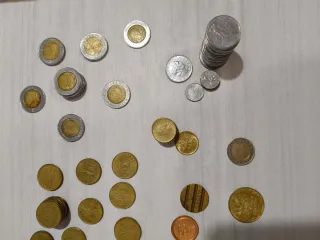 Lotto medaglie, gettoni e monete varie