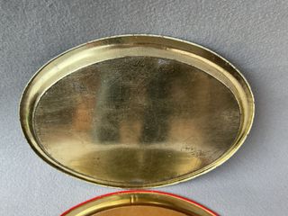 Vassoi pubblicitari metallo anni '50 ITALIANI