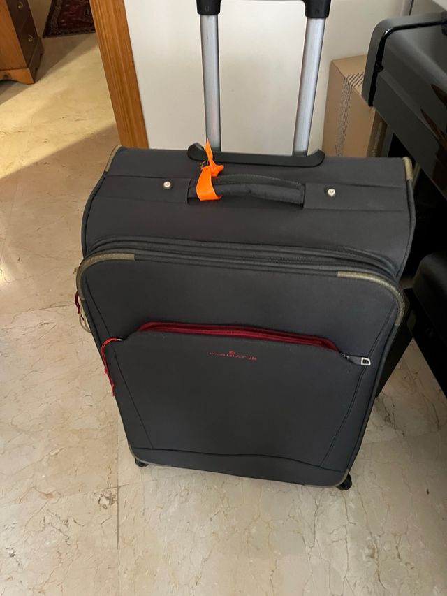 Maleta Gladiator Grande Negra 70x46x27