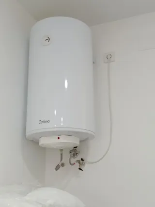 Termo Eléctrico Optima Blanco