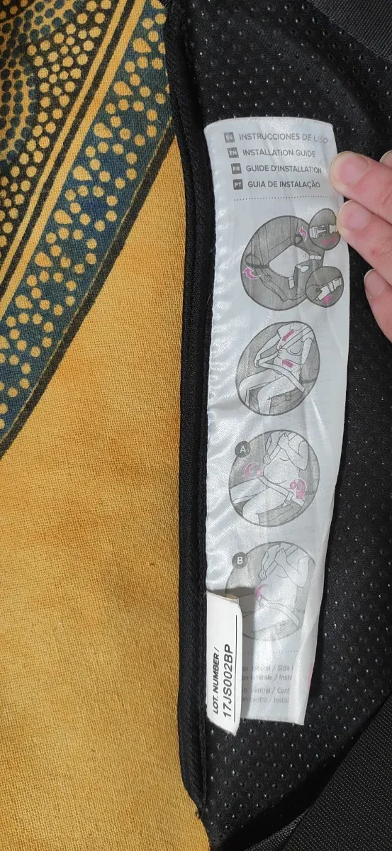 Cinturón coche embarazada