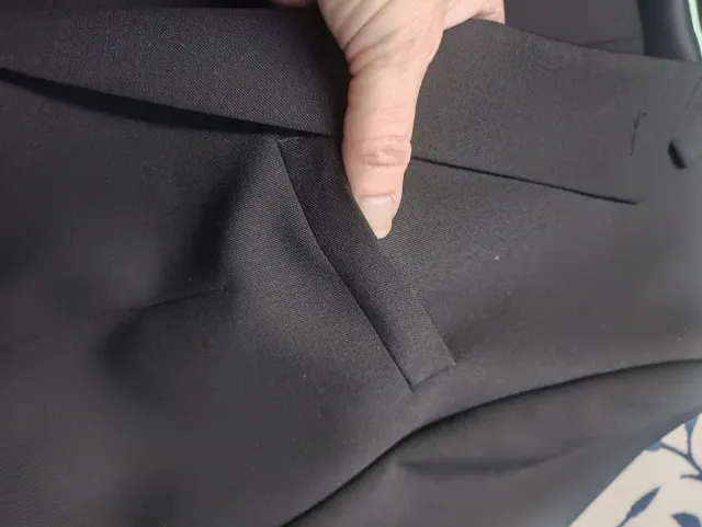 Traje de caballero negro