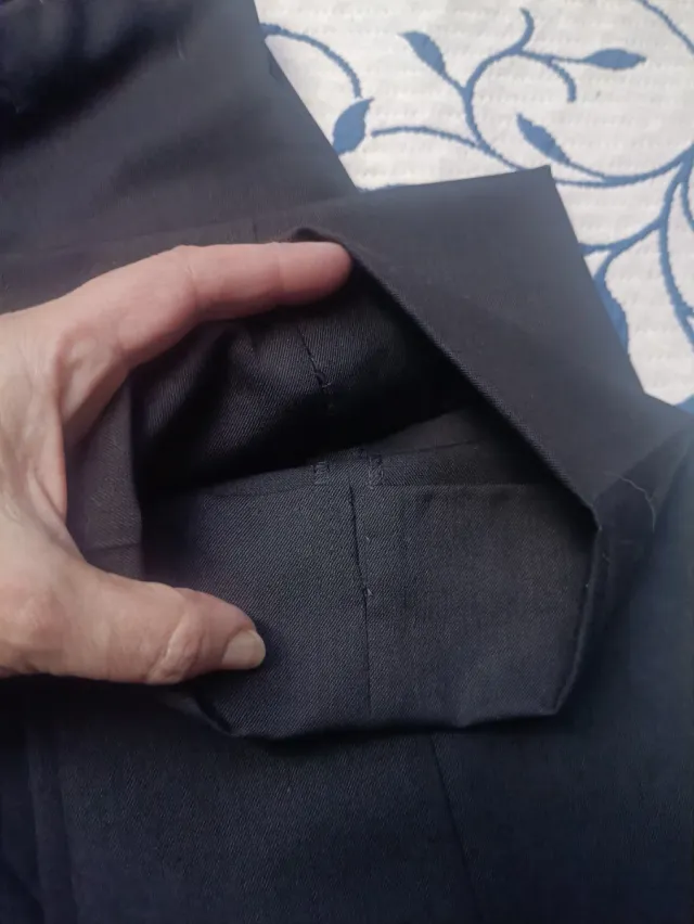 Traje de caballero negro