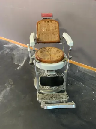 Silla original de barberia