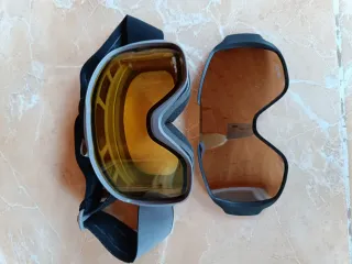 Gafas de esquí doble lente (sol-nublado)