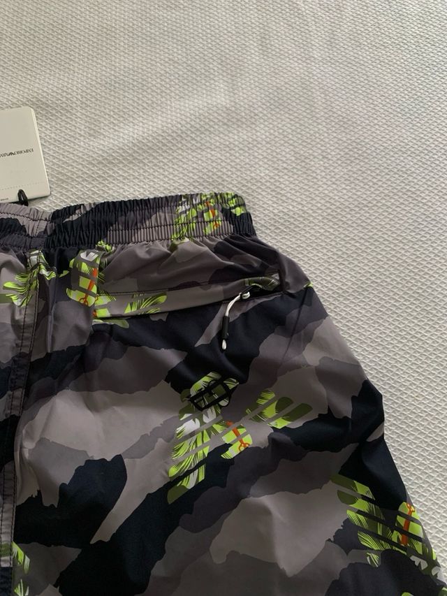 Bañador Emporio Armani Camuflaje Palmeras