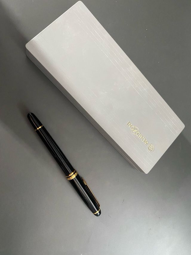 Pluma Inoxcrom 1920 23,6 Kts Tinta Incluida