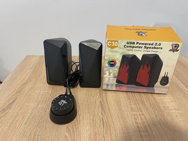 Altavoces USB 2.0 Homos C30 con Control Handy