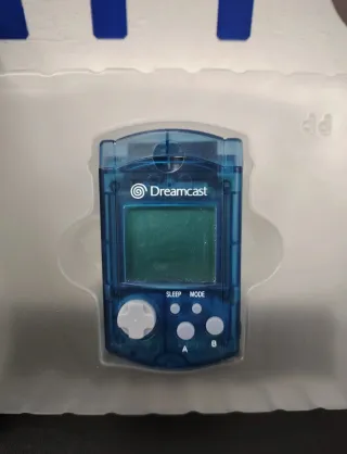 Sega Dreamcast Visual Memory Unit HKT 7000 Azul