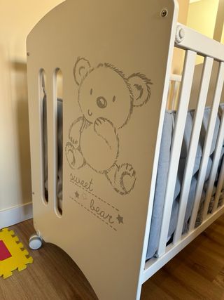 Pack Cuna Micuna SweetBear 60x120 + Accesorios