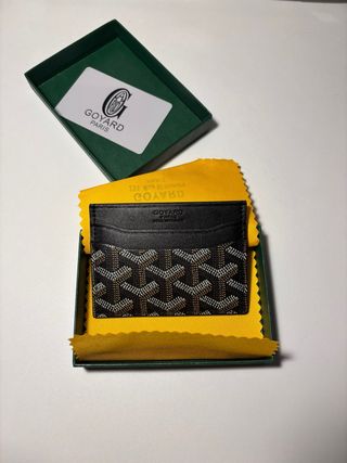 Portacarte Goyard Nero