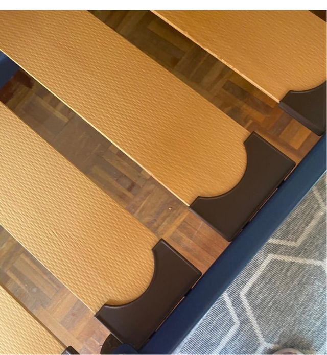 Somier de lamas de madera  ancha