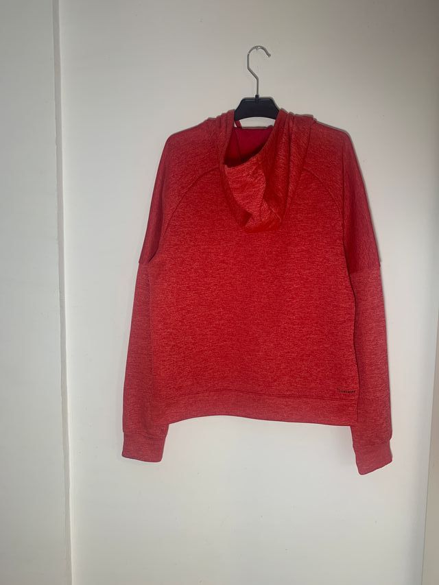 Sudadera Adidas Roja y Naranja Talla L