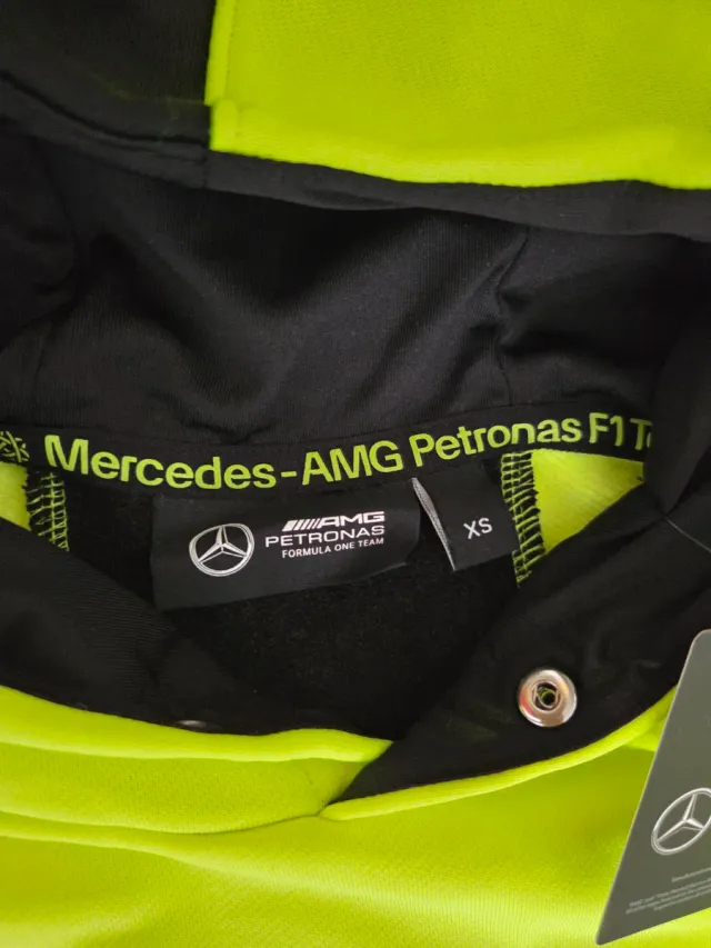 Sudadera Mercedes AMG Petronas 44 Neón