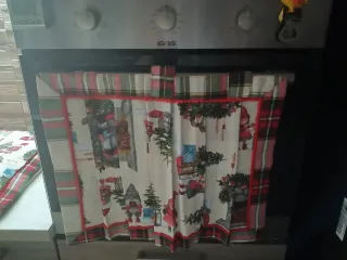 Set Copri Forno e Piano Cottura Natale